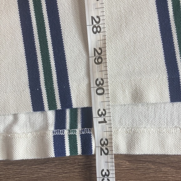 Mens Polo Ralph Lauren Golf XXL Cream Stripped Polo w/ Colonial Golf Logo - Picture 6 of 8